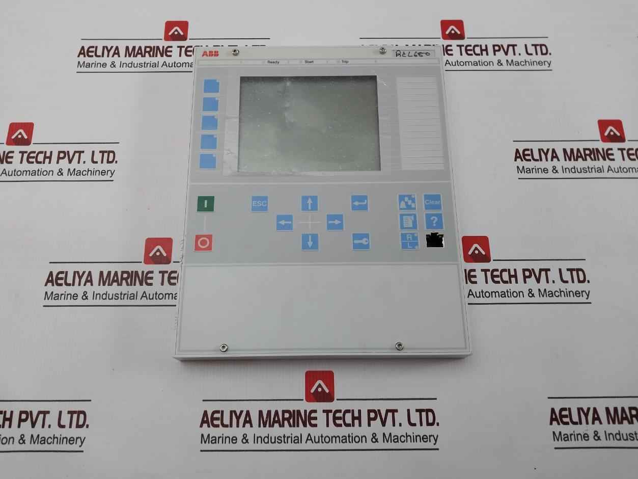 Abb Rel650 Line Distance Protection Unit Rev.a P606383 94v-0 (Front Panel Only)