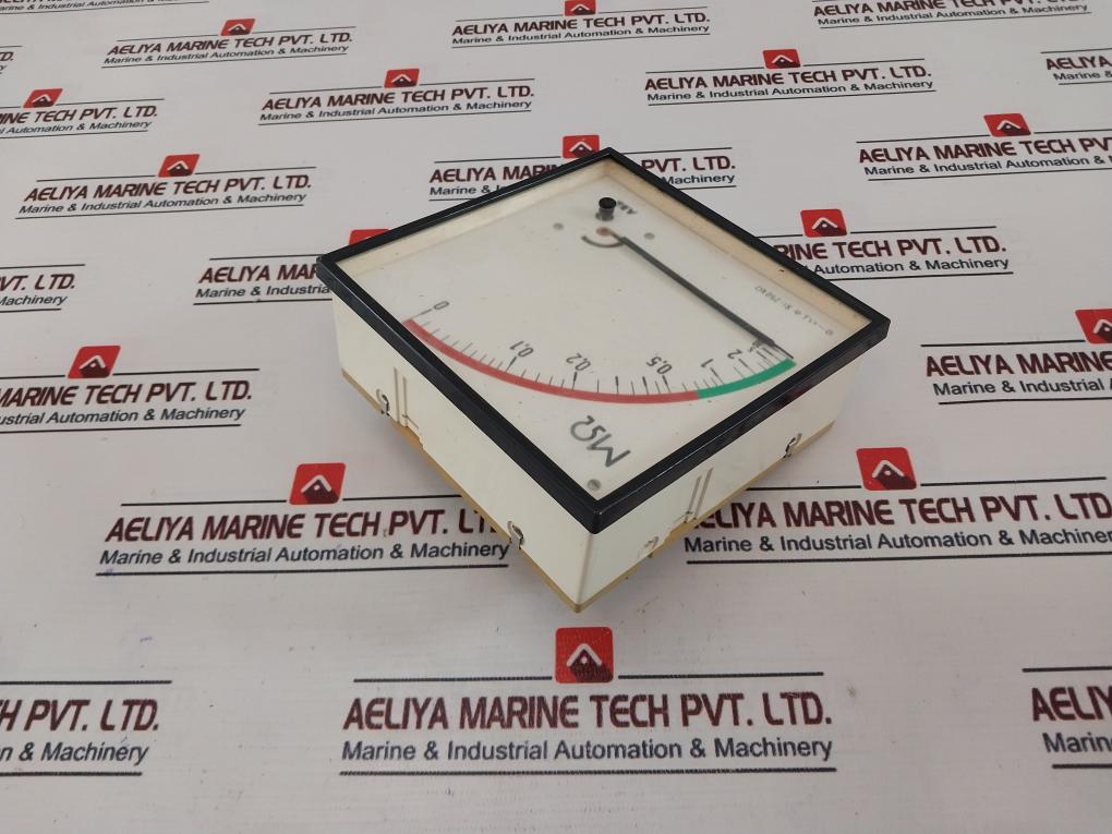 Abb 0-10 ∞ MΩ Ri 250KΩ Isolation Monitor Analog Panel Meter