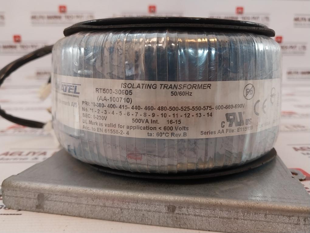 ABB RT500-30605 Isolating Transformer Rev B 500Va