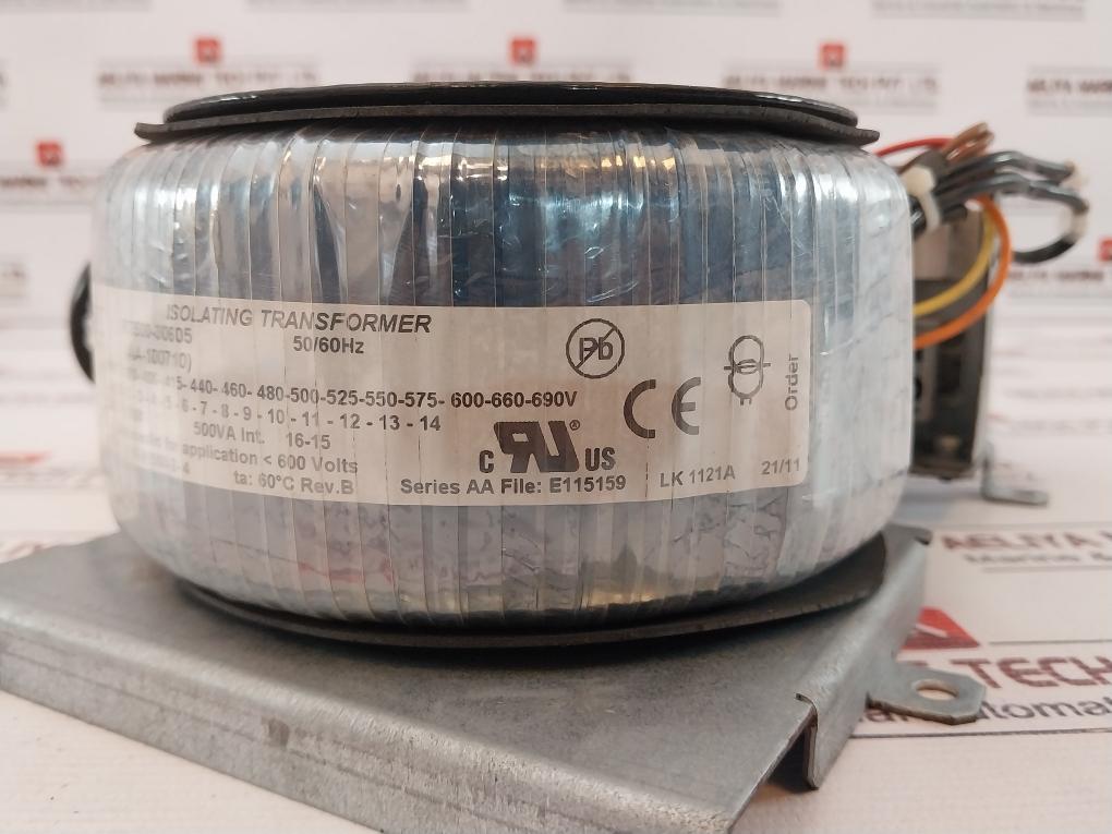 ABB RT500-30605 Isolating Transformer Rev B 500Va