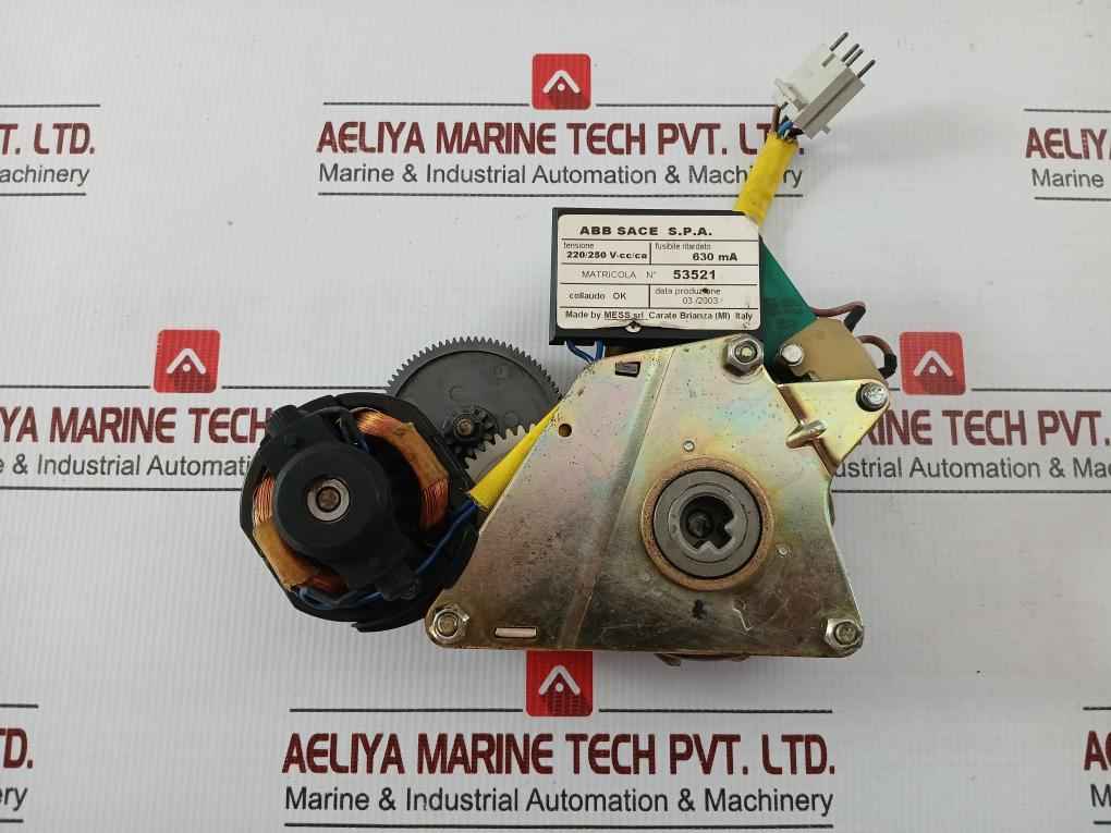 Abb Sace Geared Motor Device 220/250 V-cc/Ca