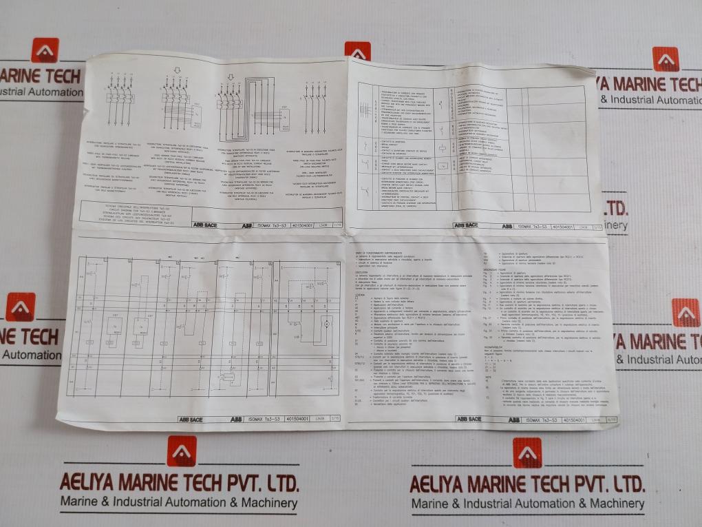 Abb Sace Isomax S3L 160