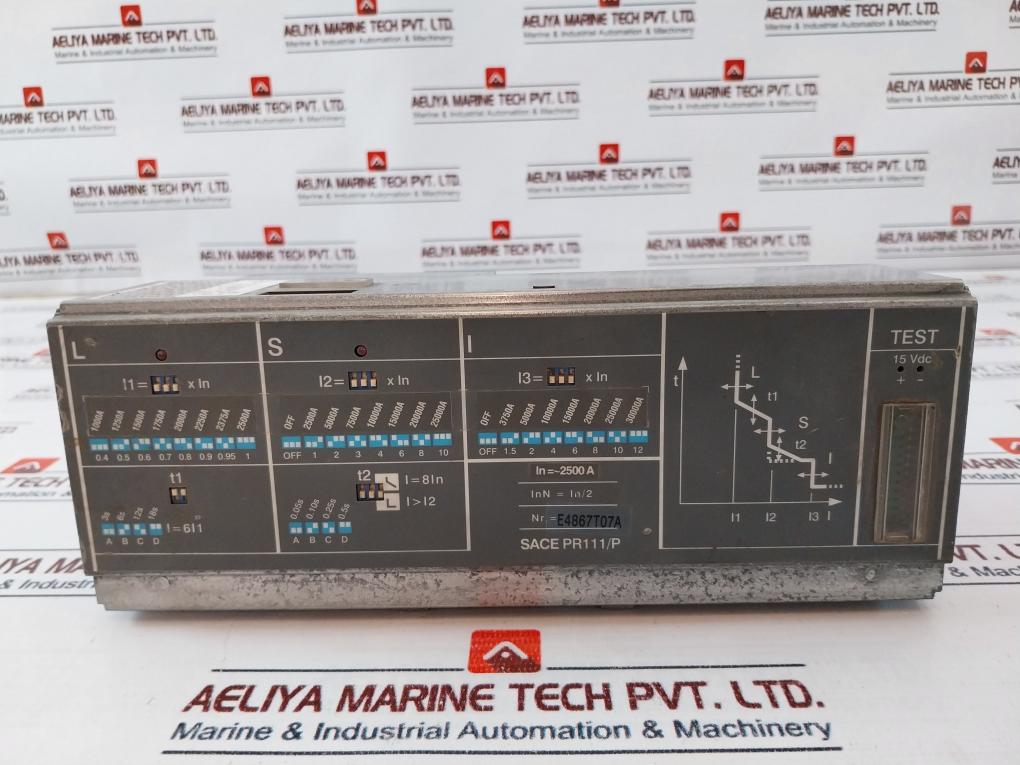 Abb Sace Pr111/P Overcurrent Release Protection Unit, 15 Vdc