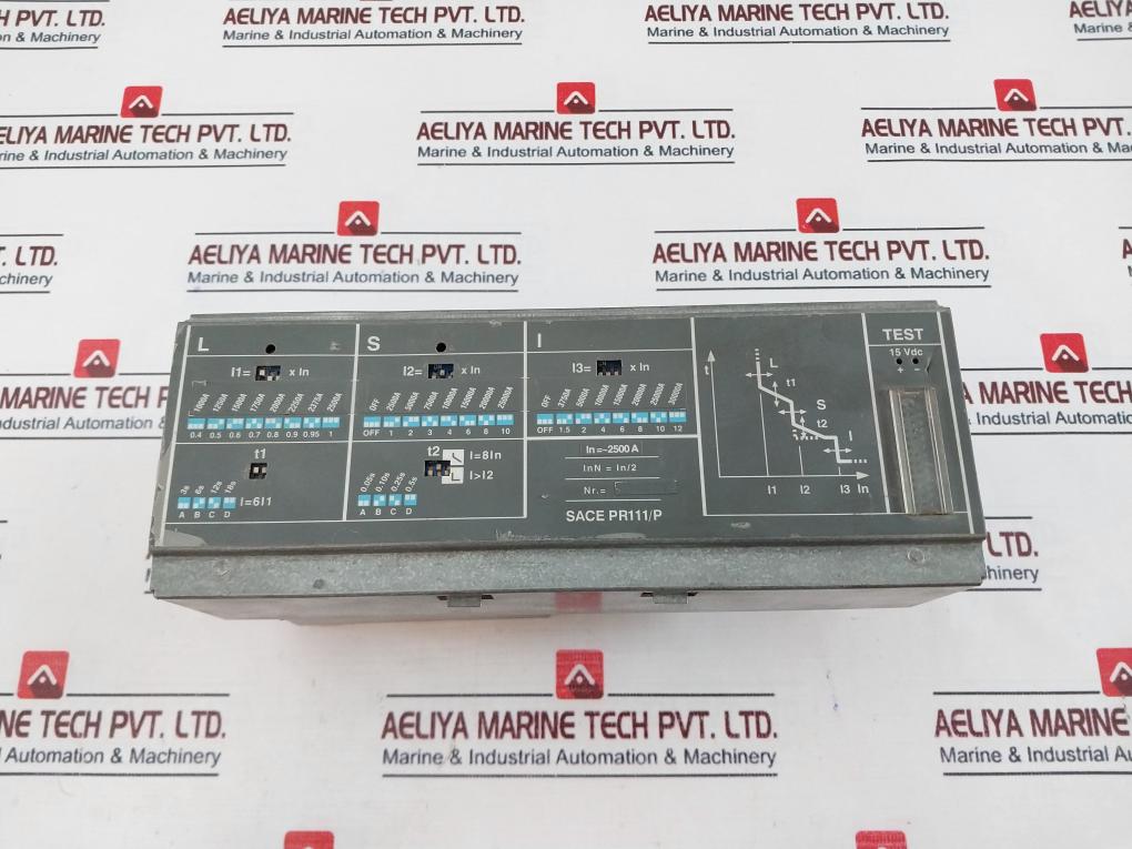 Abb Sace Pr111/P Overcurrent Release Protection Unit, 15 Vdc