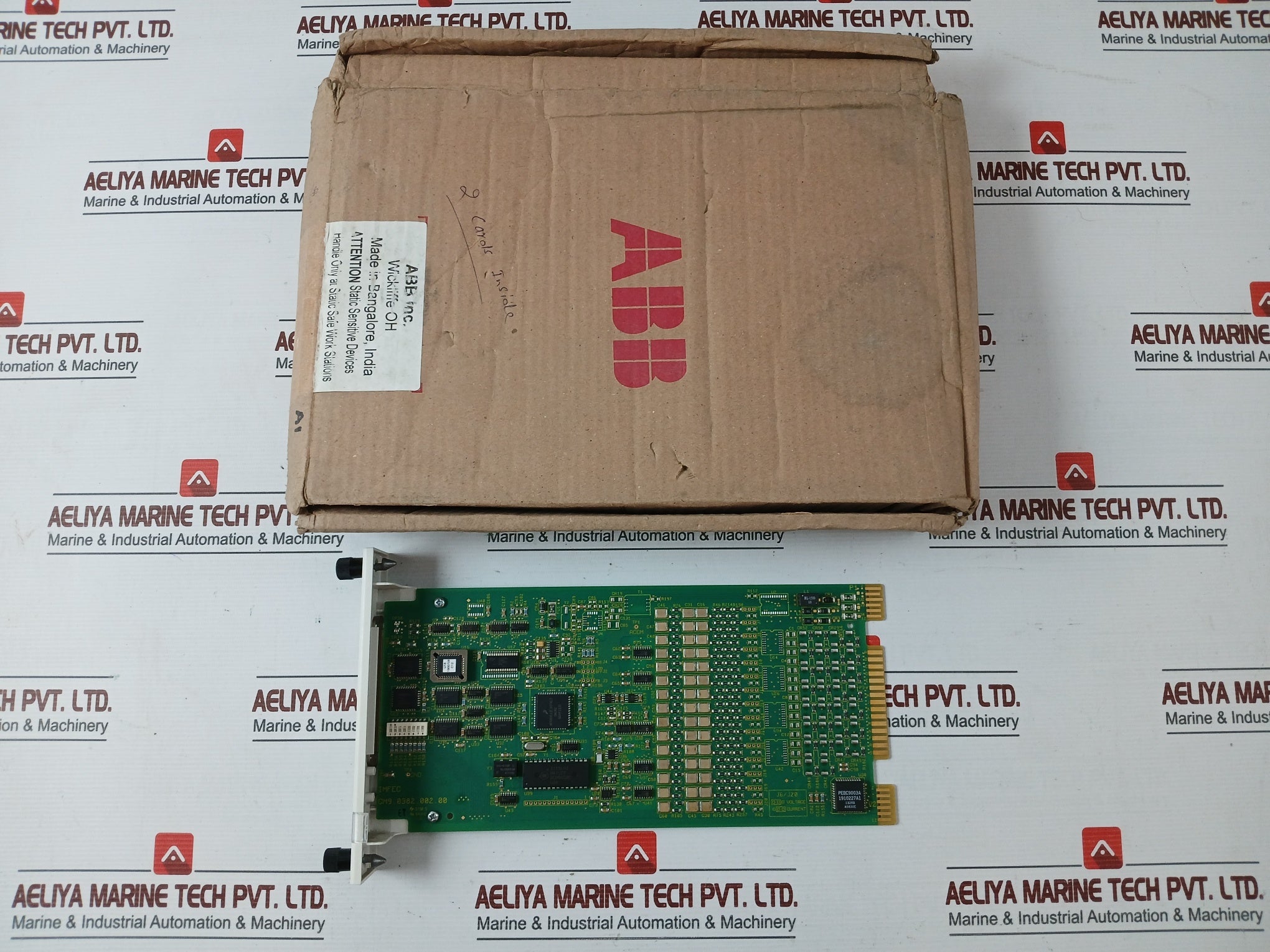 Abb Spfec12 Symphony Analog Input Module Rev D