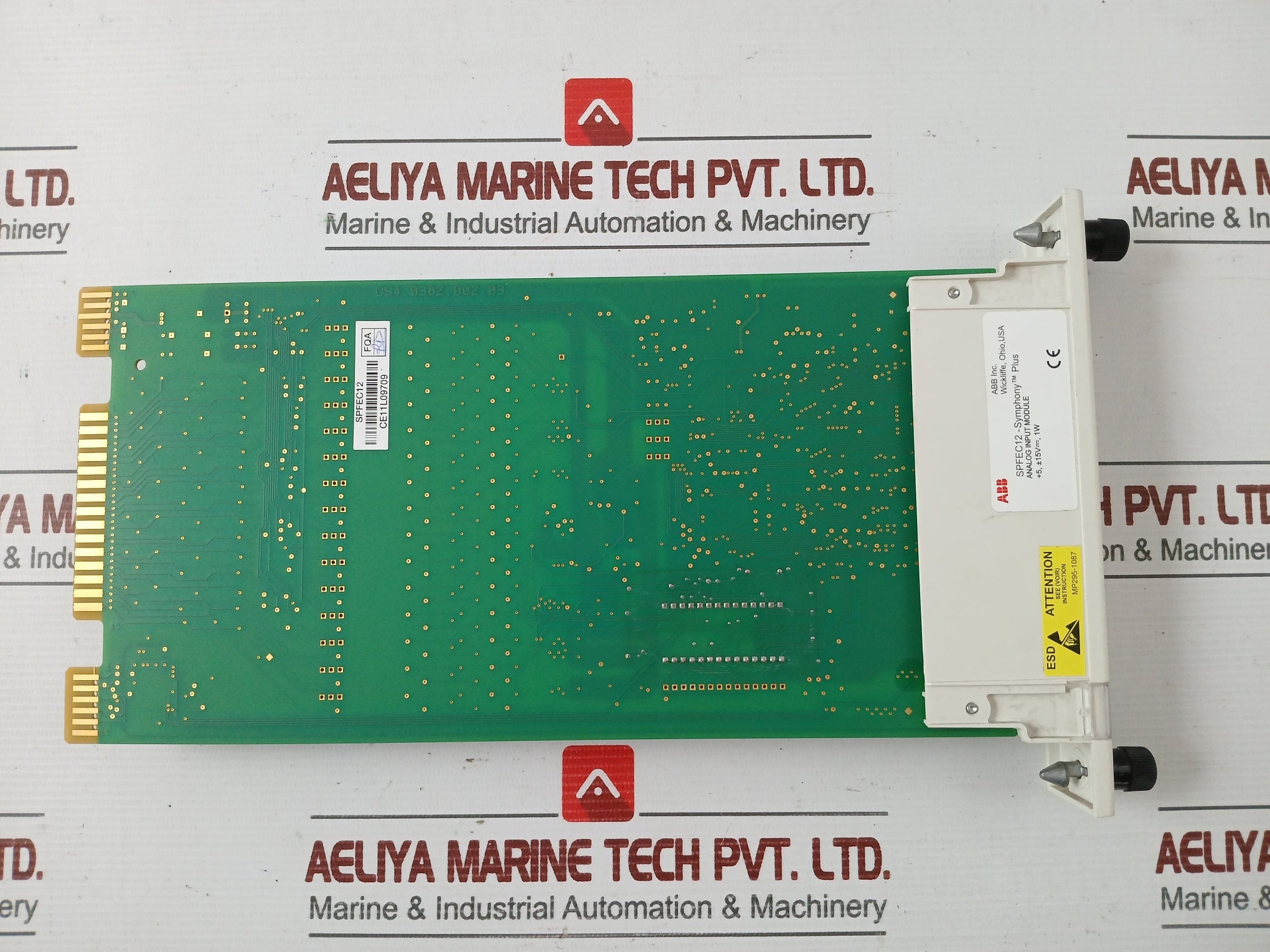 Abb Spfec12 Symphony Analog Input Module Rev D