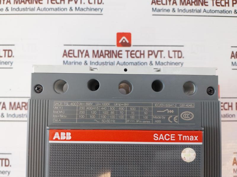 Abb T5L400 400A Moulded Case Circuit Breaker-tmax Set