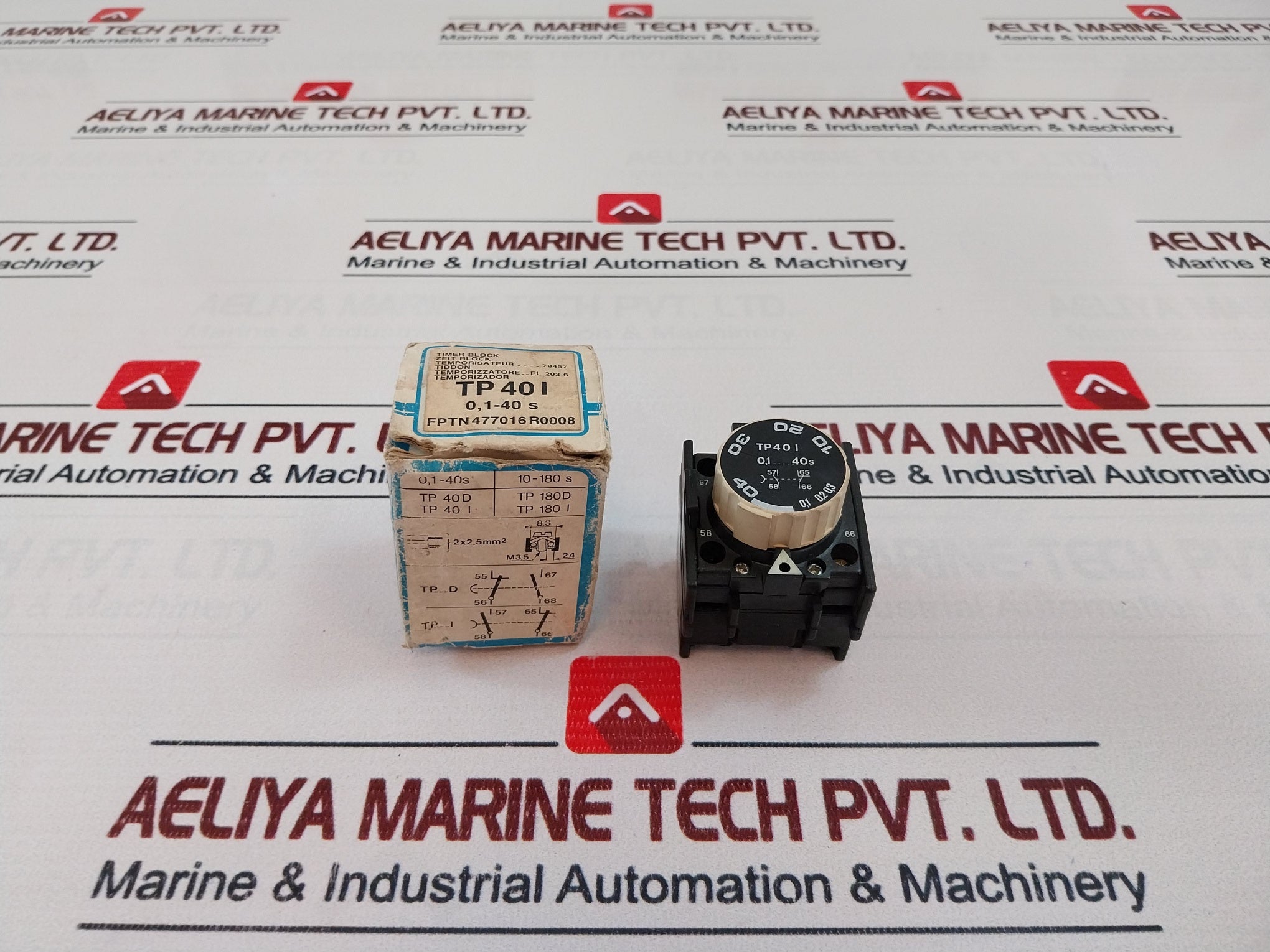 Abb Tp 40 I Timer Block 660V~ Ac 10A Iec 337-1 Fptn477016R0008
