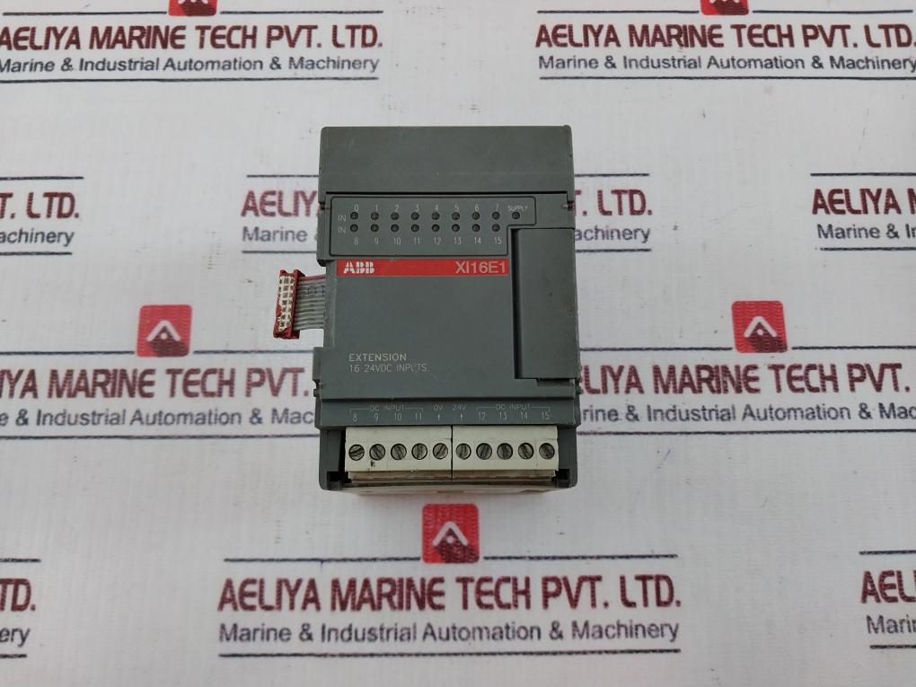 Abb Xi16E1-e40 Inputs Module 1Sb260100R1001 Awg 14-24Cu Str60 C Torque 7Lbs-inch