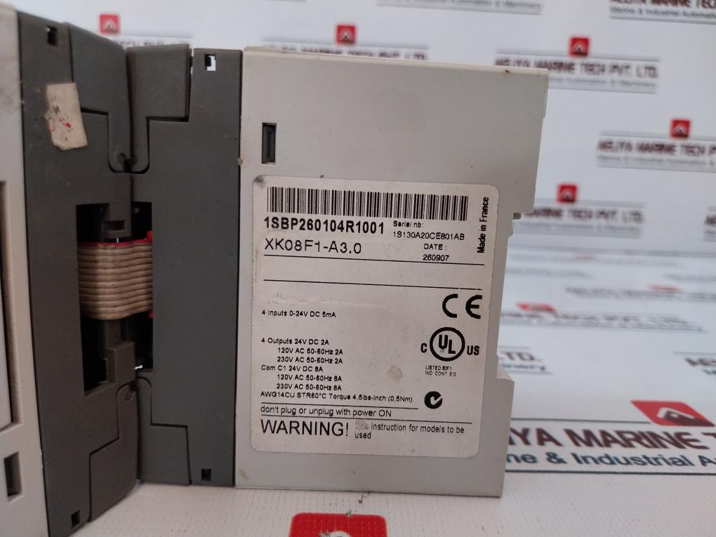 ABB XM06B5-K12.0,XK08F1-A3.0,XC08L1-D4.0, 4 Analog Output Module