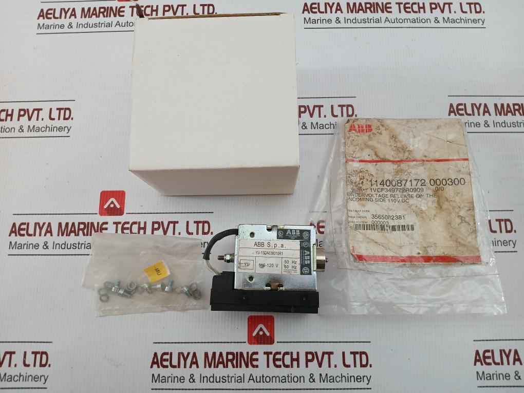 Abb Under Voltage Release 110-120V Dc 50/60 Hz Yu-1Sda038310R1