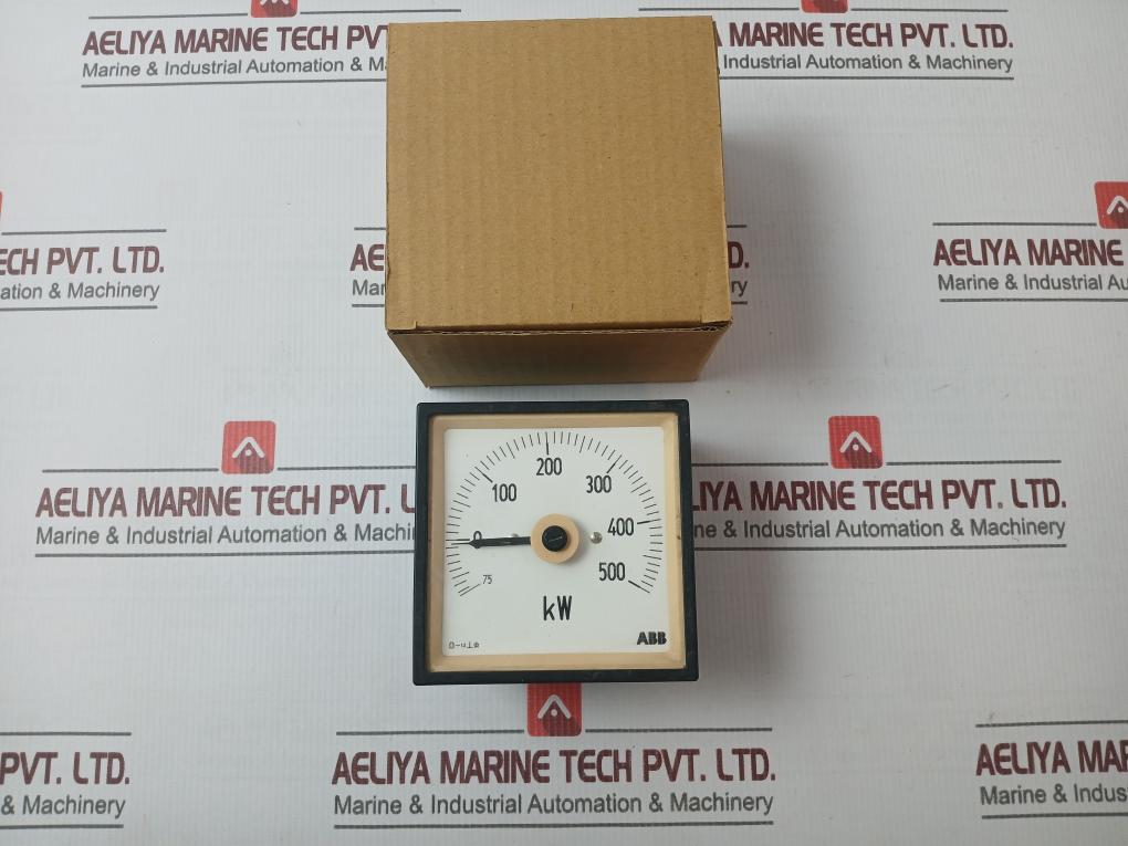 Abb 1041300050A Kilowatt Meter −75 To 500 Kw 2041300050