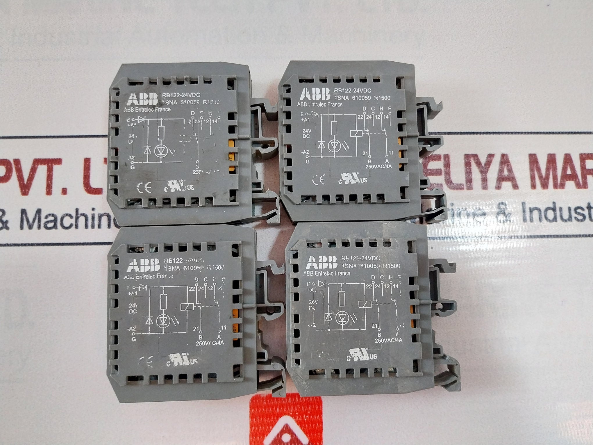 Abb 1Sna 610059 R1500 Relay Rb122-24Vdc