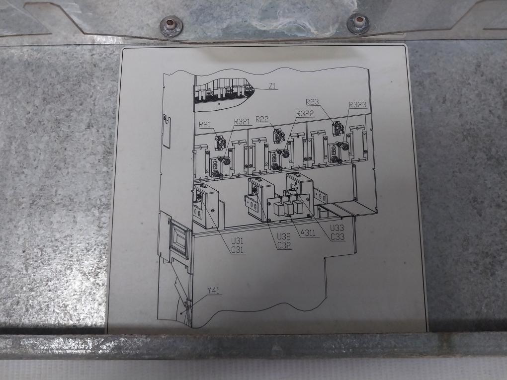 Abb Acs800-104-0580-7+E205+V991 Inverter Drive Module 68685192 709–976 Vdc,583 A