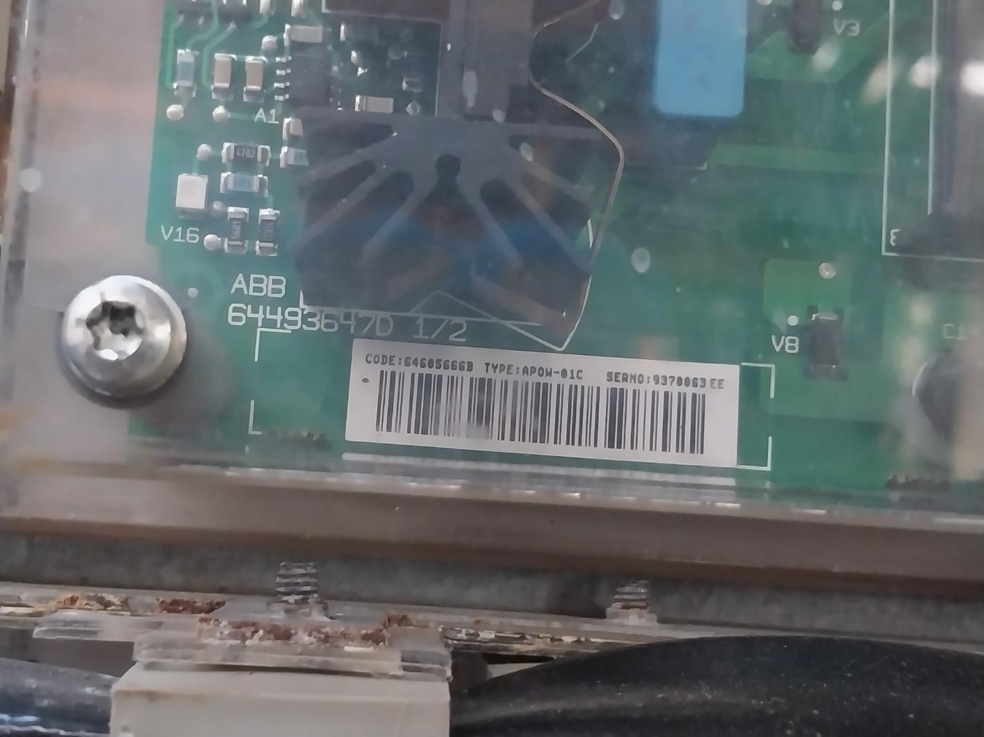 Abb Acs800-104-0580-7+E205+V991 Inverter Drive Module 68685192 709–976 Vdc Ip00.