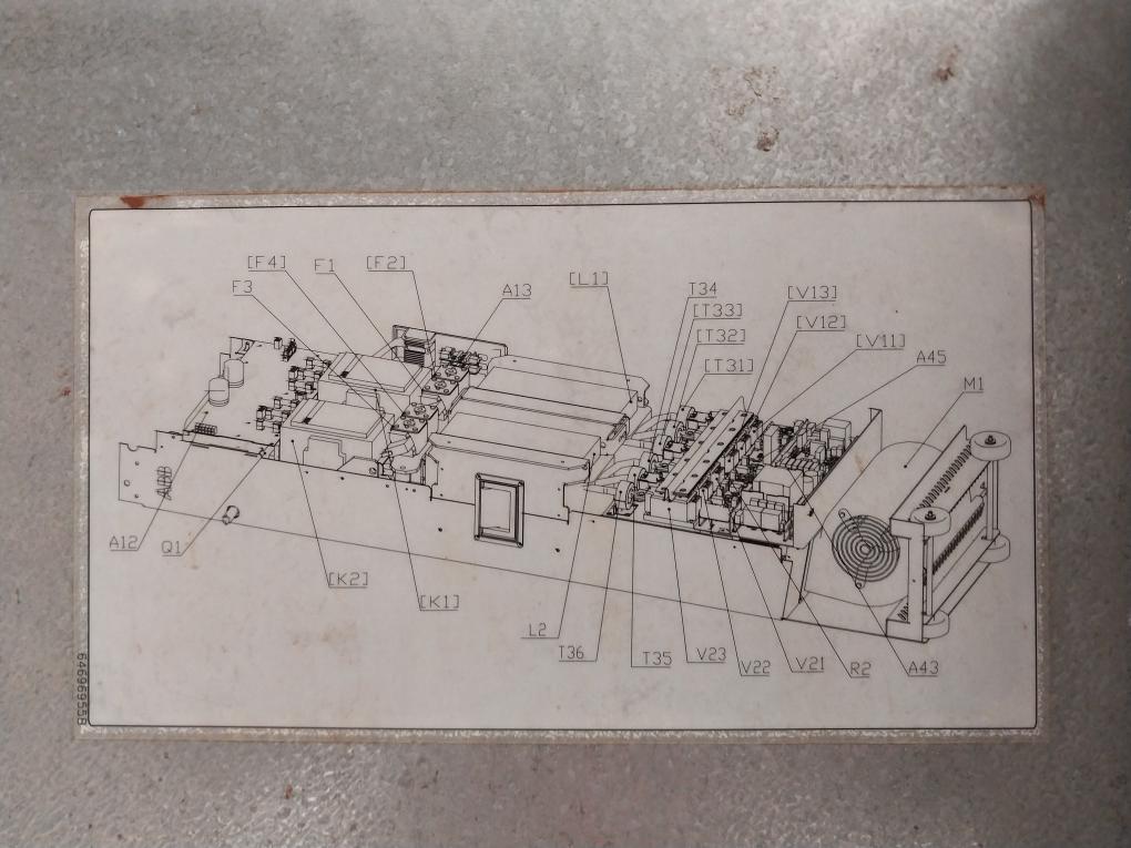 Abb Acs800-704-0640-7+0F253 Drive Supply Unit Dsab-01C, Dsmb-02C