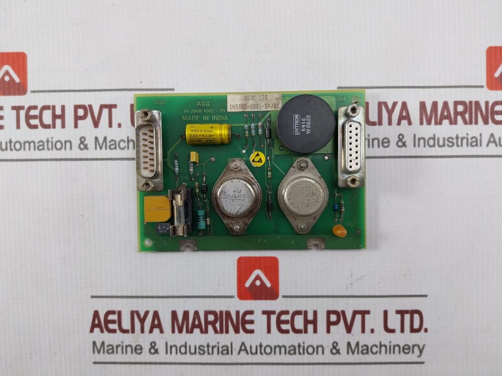 Abb In 2668 1002-99 Printed Circuit Board Card
