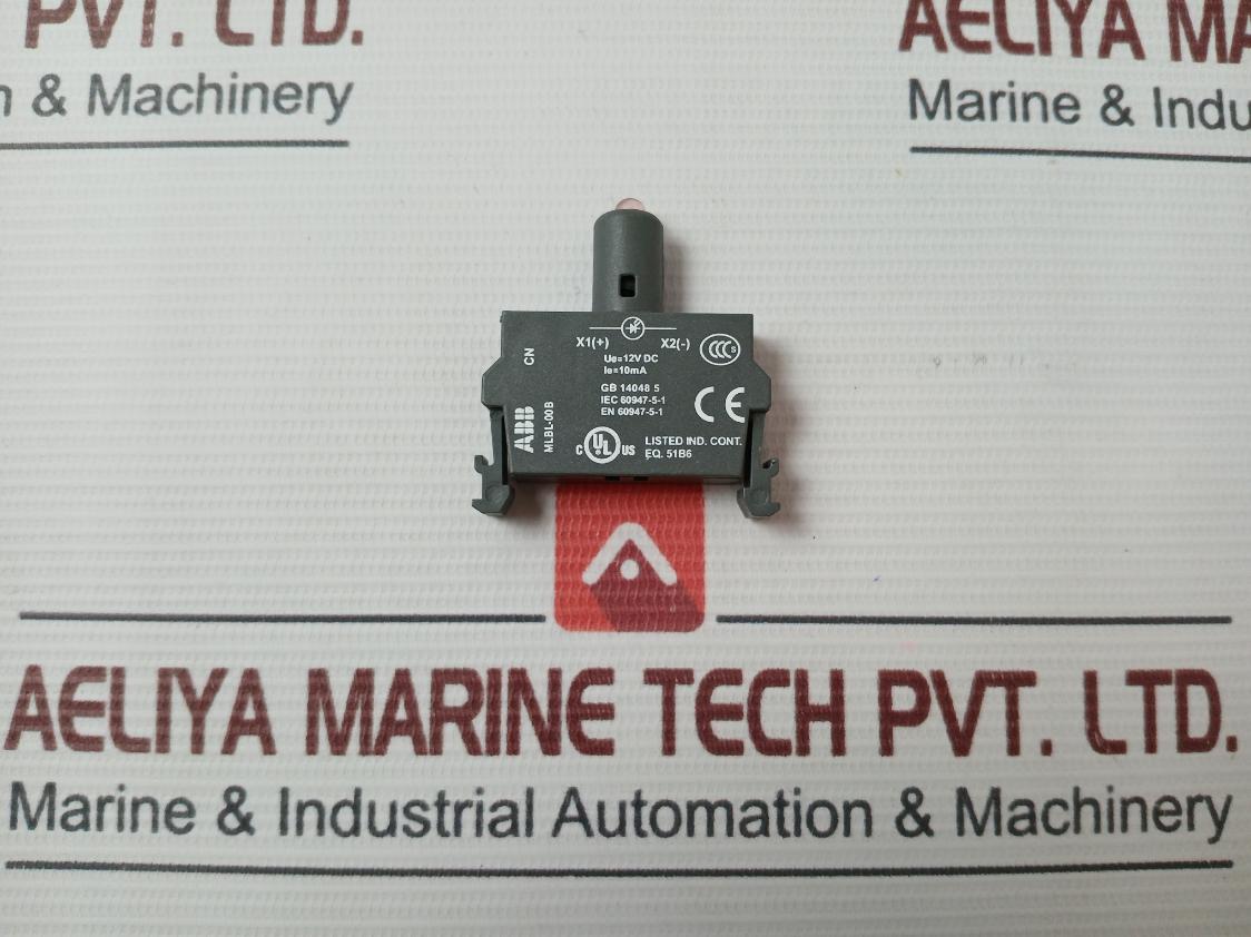 Abb Mlbl-00Br Led Block Iec 60947-5-1