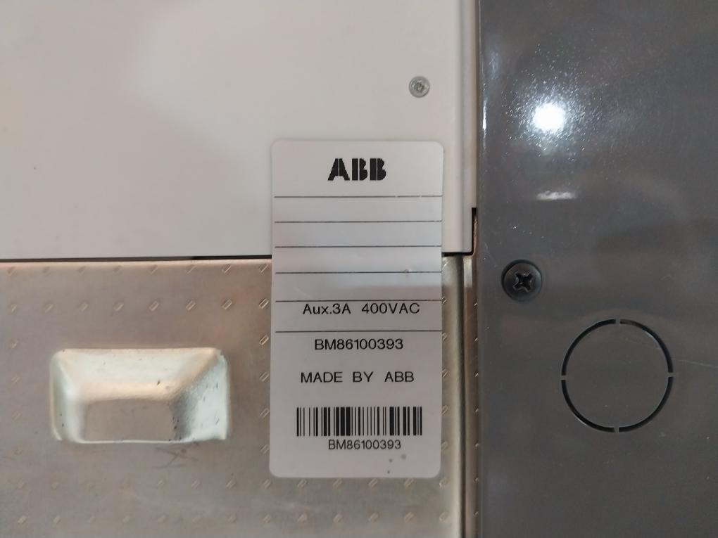 Abb Sace E2S 10 Circuit Breaker 1000 A 690 V 65Ka Bm86100393