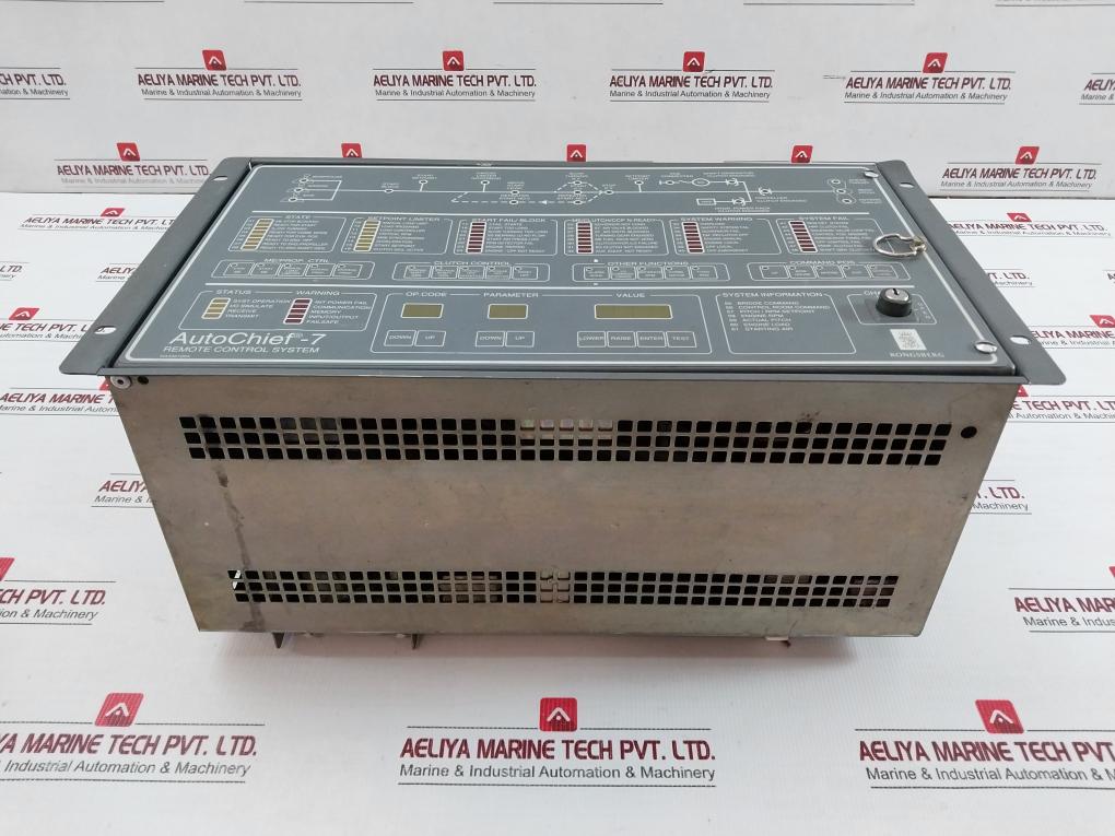 Ac7 Ecr Kongsberg 24Vdc Autochief 7 Control Room Unit For Remote Control System