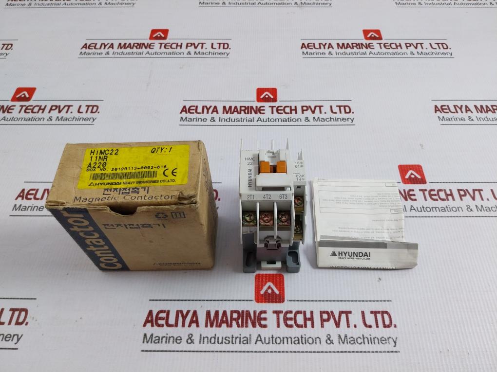 Ac Magnetic Contactor 200V 50/60Hz Hyundai Himc 22