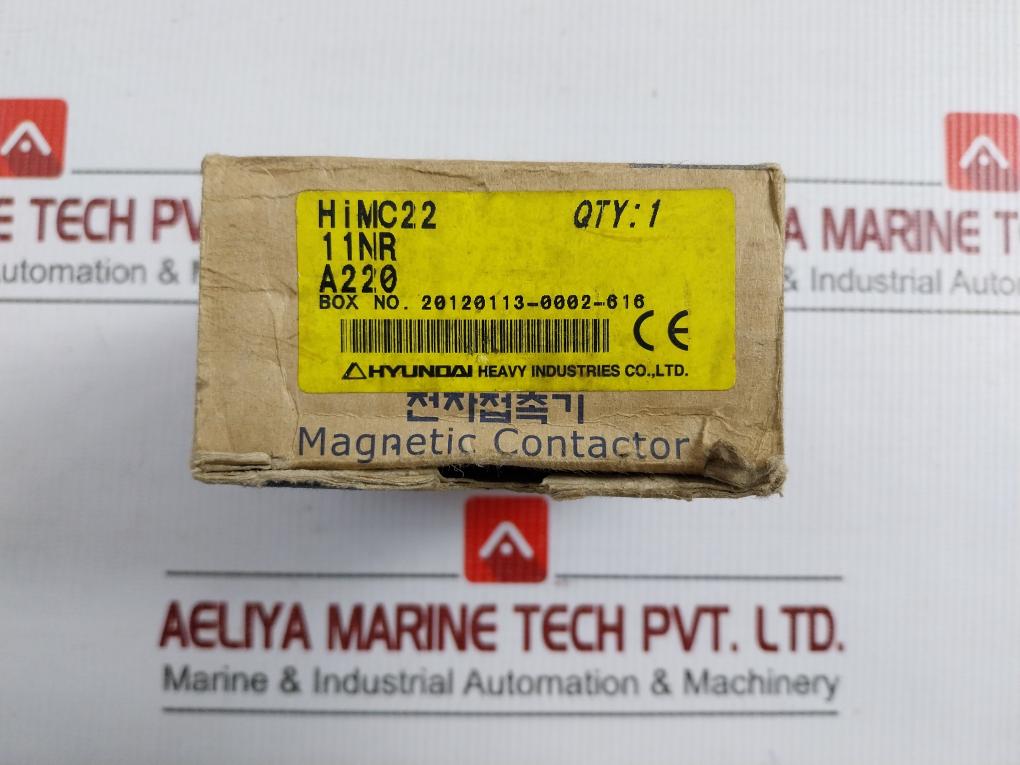 Ac Magnetic Contactor 200V 50/60Hz Hyundai Himc 22
