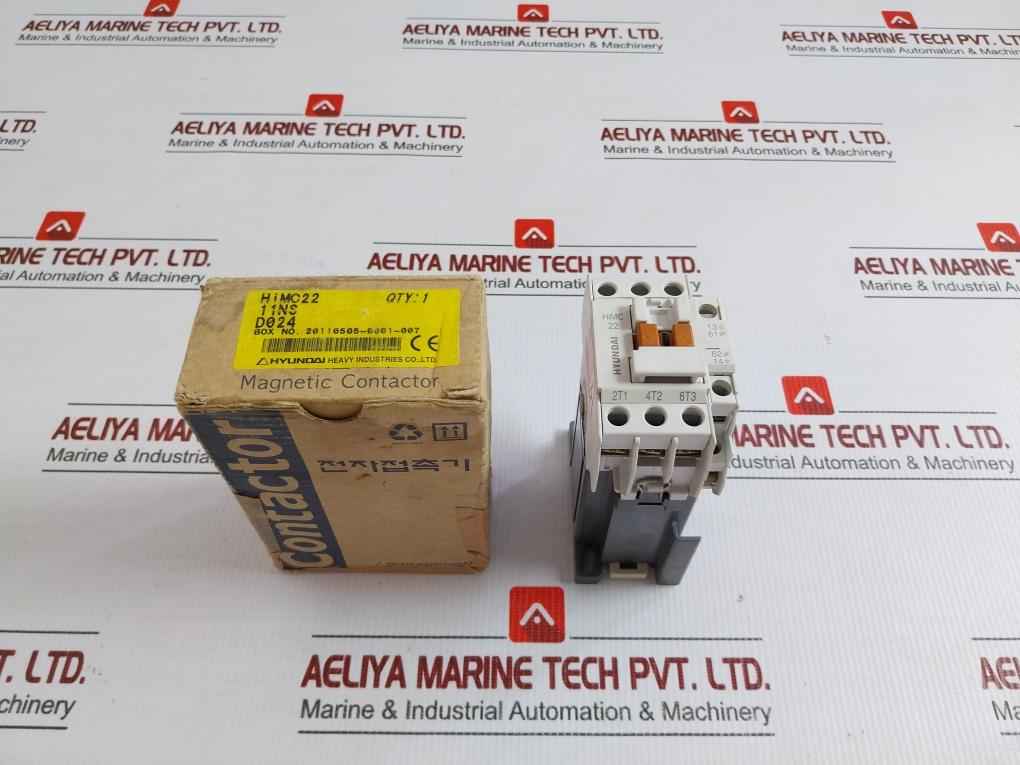 Ac Magnetic Contactor Himc 22 11Ns Hyundai 220V 22A