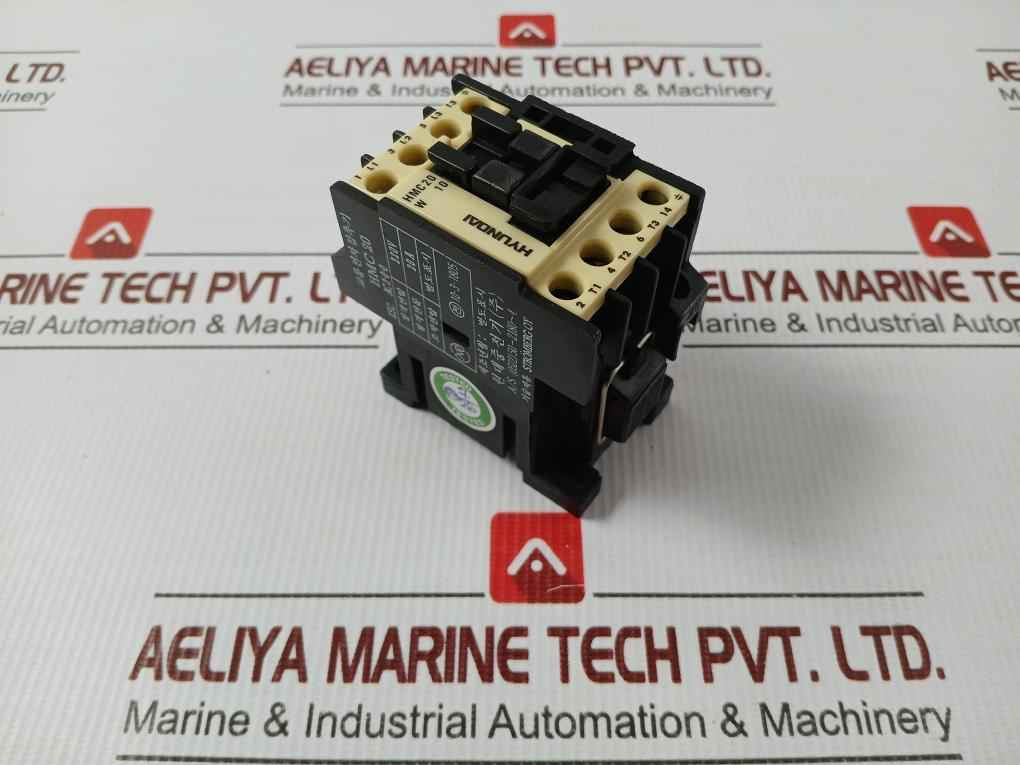 Ac Magnetic Contactor Hmc 20 W 10 Ac Hyundai 220V/20A
