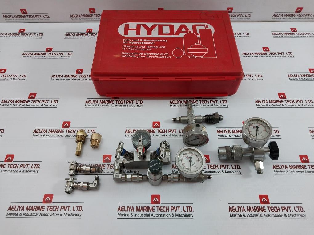 Accumulator Charging Testing Unit Set 0 To 400 Bar Fpu.1.250.F2.504 A3K Hydac