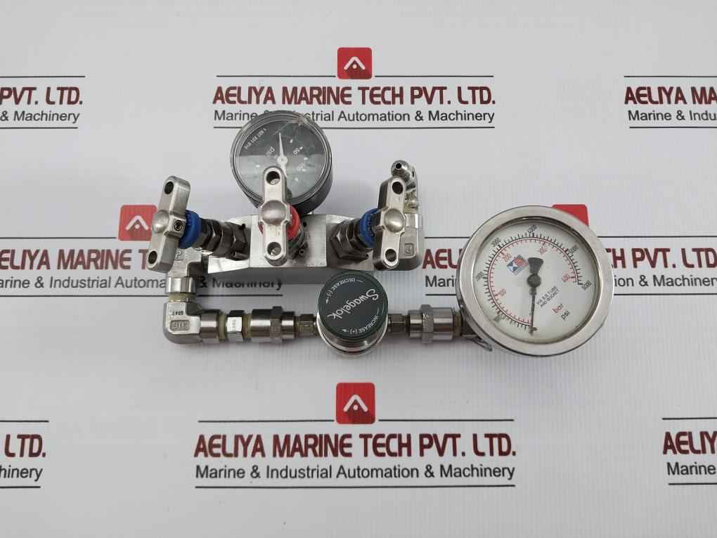 Accumulator Charging Testing Unit Set 0 To 400 Bar Fpu.1.250.F2.504 A3K Hydac