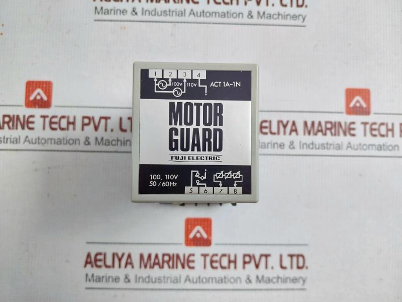 Act 1A-1N Motor Guard Relay Unit Fuji Electric 110V-50/60Hz
