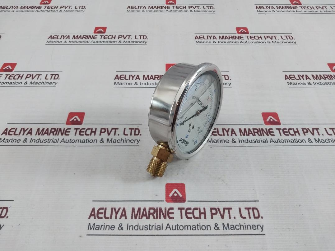 Acutek Pressure Gauge 0-10 Bar 0-150 Psi