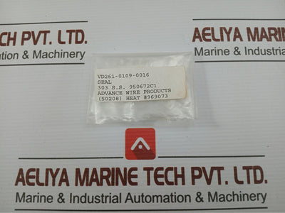Advance-Wire-Products-969073-Impeller-Bowl-Ring-Seal-VD261-0109-0016-Lot-of-2x-210164-6
