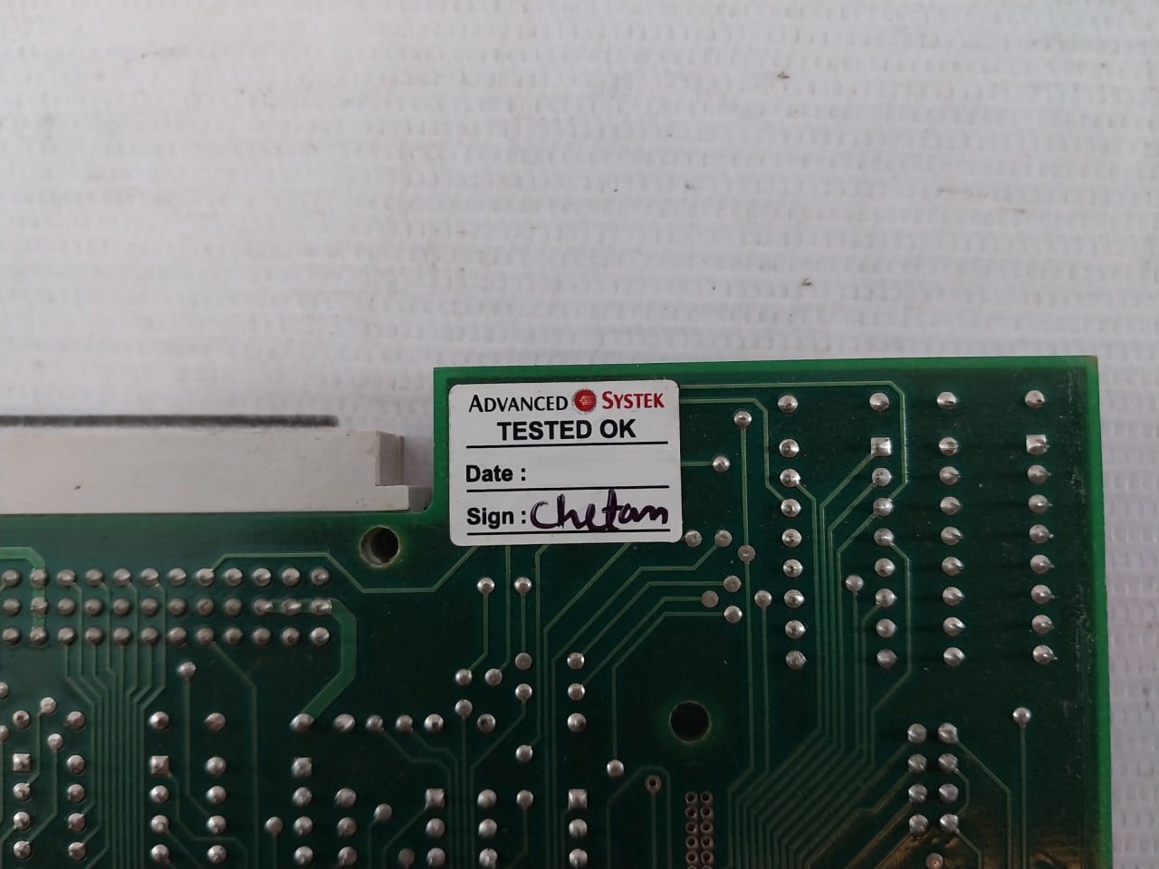 Advanced Systek 4-6000-040 Printed Circuit Board 94V-0 5-0 Rev.B