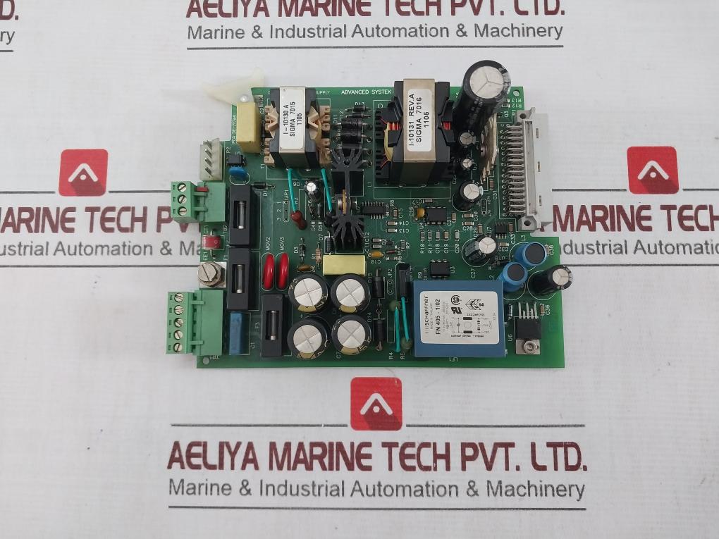 Advanced Systek Pcb 4-6000-111 Danload 6000 Power Supply Unit Rev C 3-6000-068