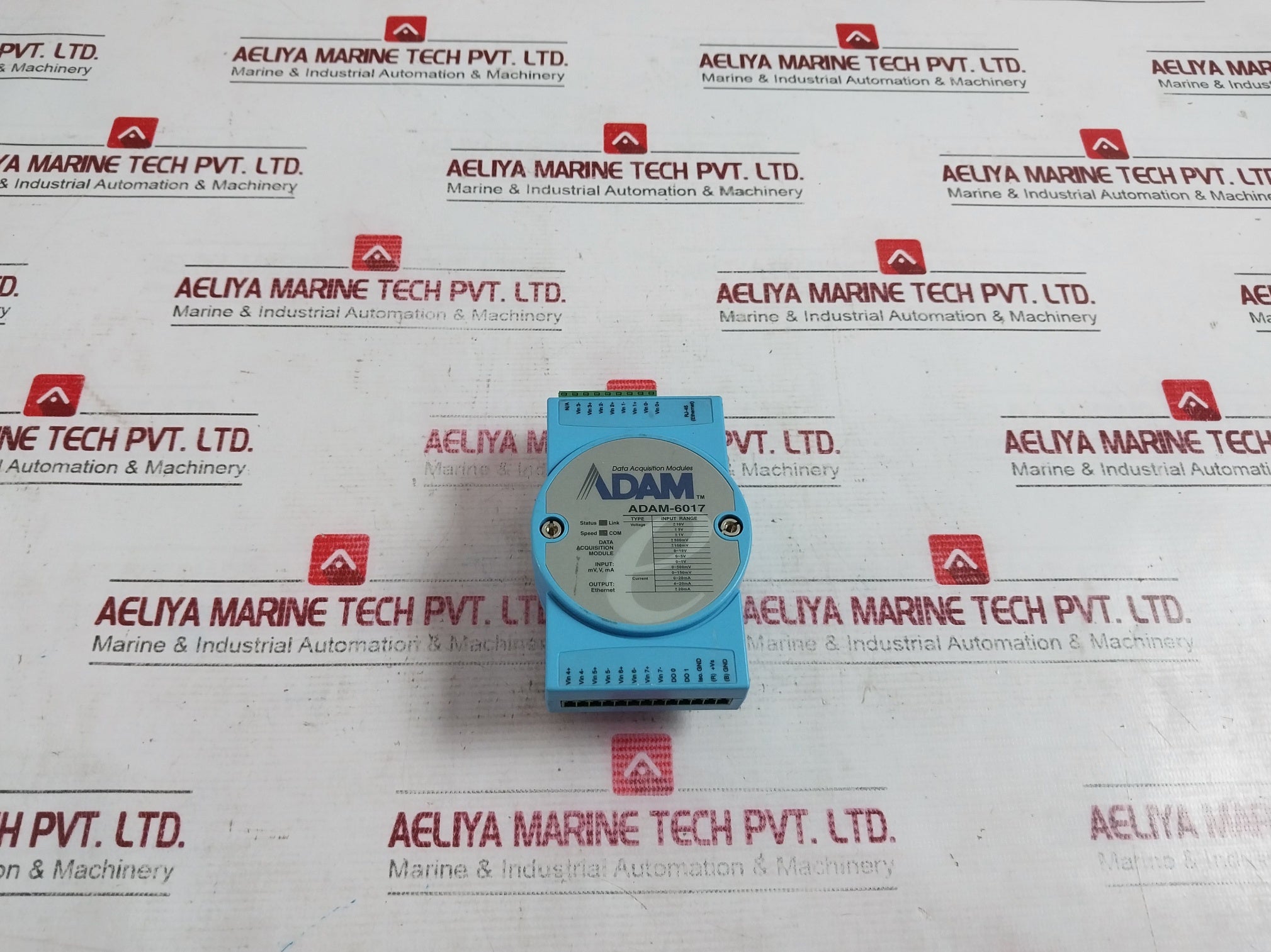 Advantech Adam-6017 Ethernet I/O Module 10-30 Vdc