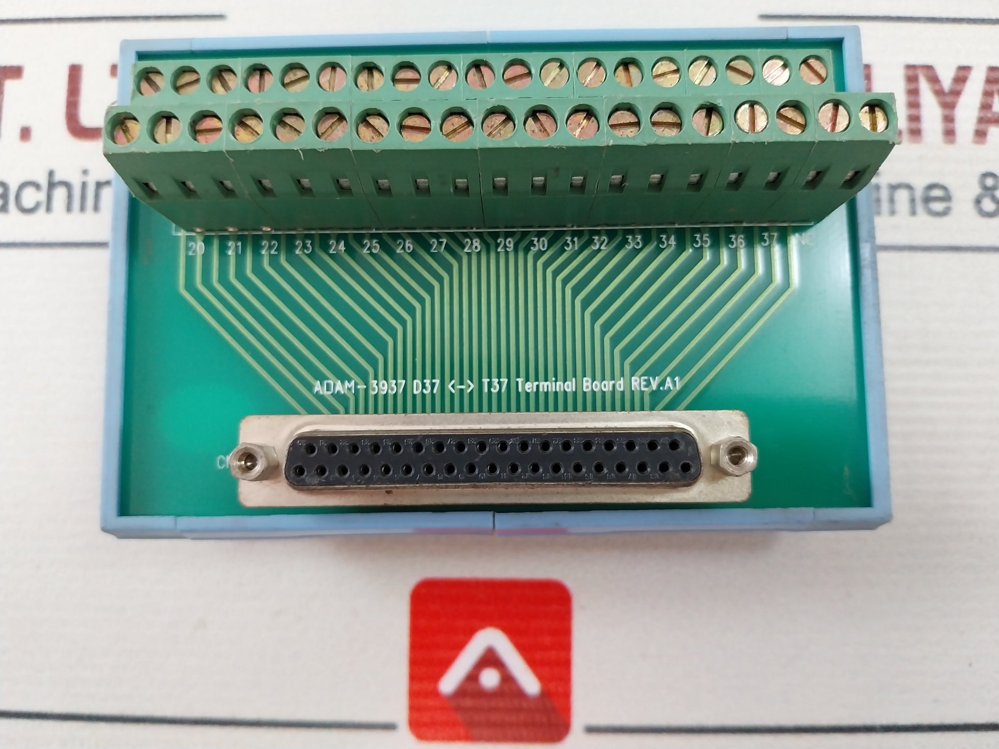 Advantech Adam-3937 D37-t37 Terminal Board Rev.A1