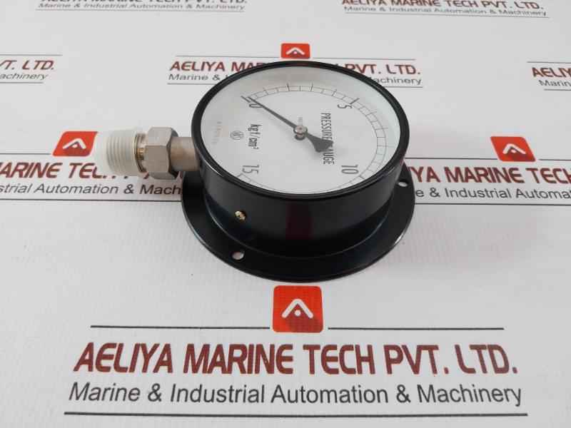 Ae10-243 Pressure Gauge Nagano Keiki 0 To 15 Kgf/Cm2