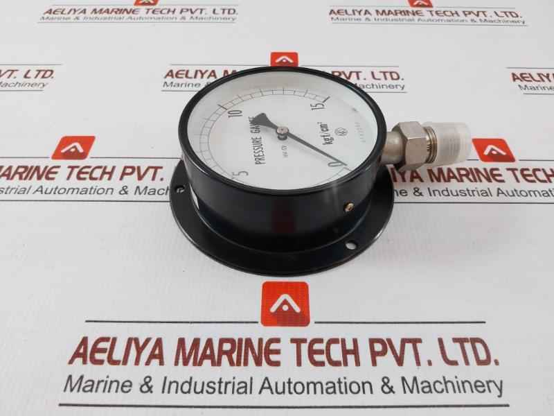 Ae10-243 Pressure Gauge Nagano Keiki 0 To 15 Kgf/Cm2