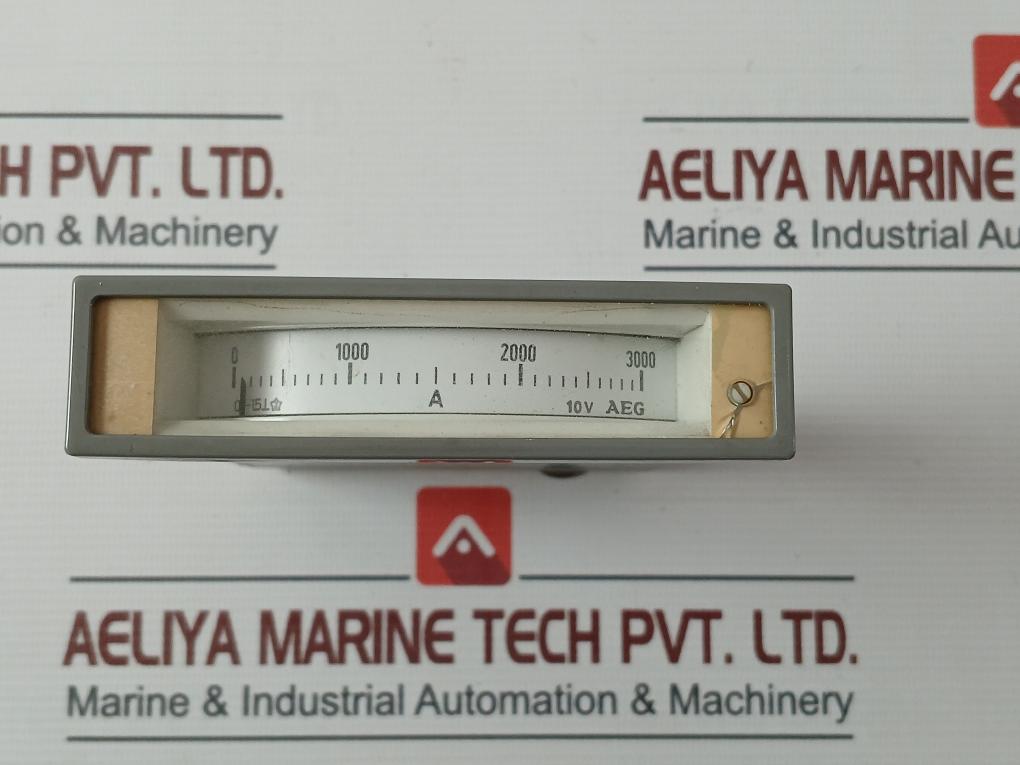 Aeg Ampere Meter 0-3000A 10V 24V
