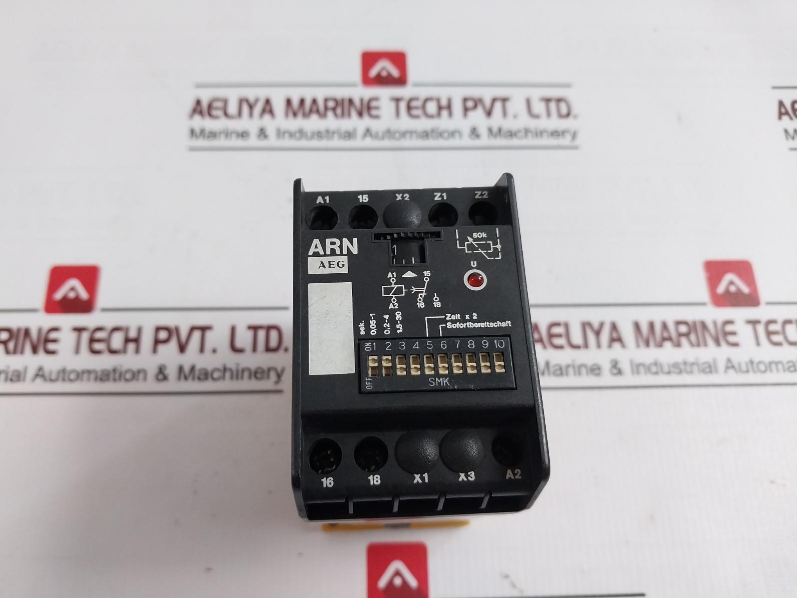 Aeg Arn 910.346 Timer Relay Ac11 380V~2A 300Vac 4A Sd 0,05 To 30 Sek