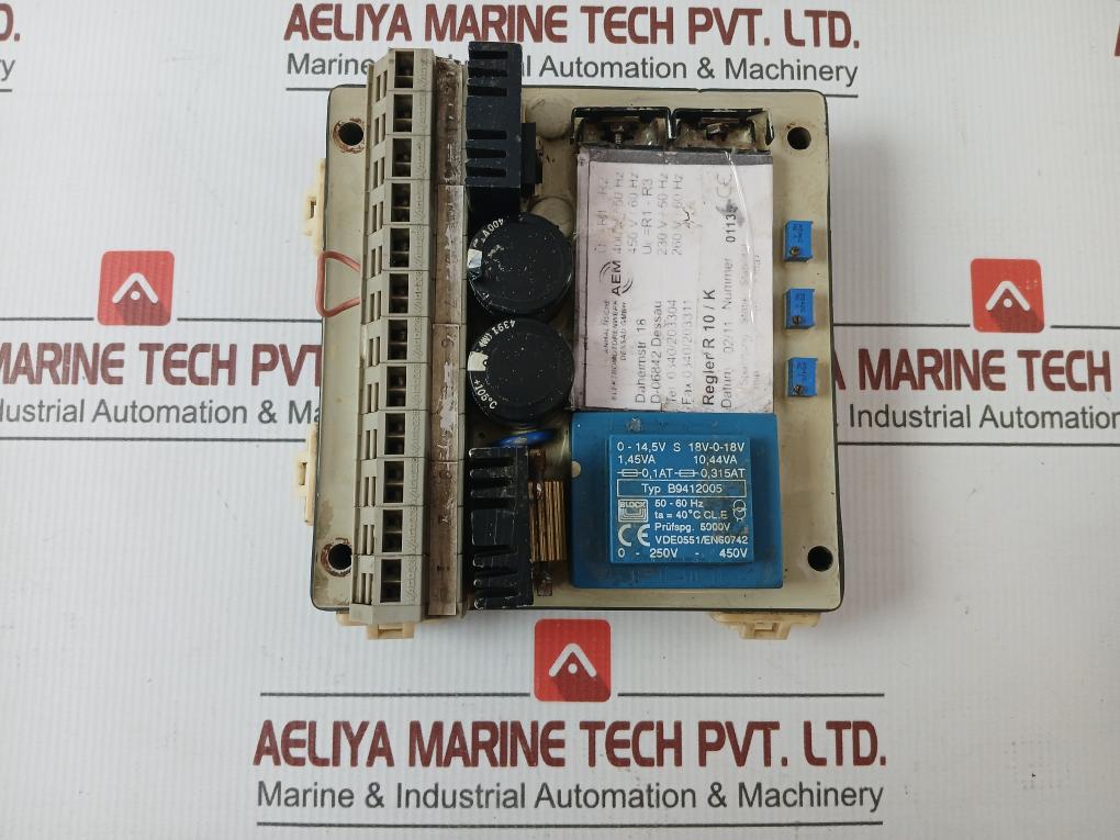 Automatic Voltage Regulator Aem Regler R 10/K 260V/60 Hz