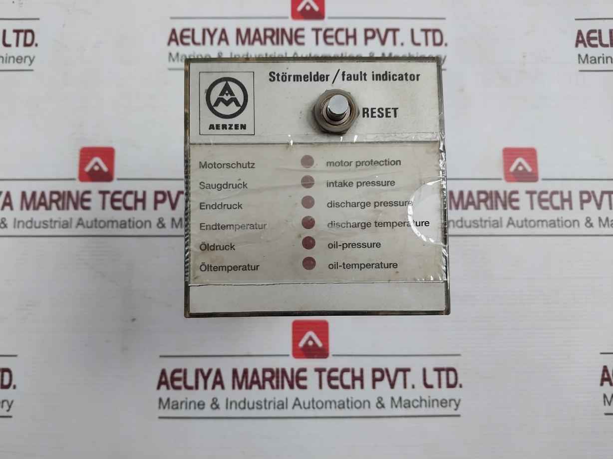 Aerzen Eh9997/084 Fault Indicator Ac/Dc 24V Ac-15 230V 10A