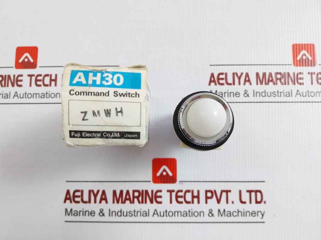 Ah30-zmwh White Lamp Command Switch 100-110V 50/60 Hz Fuji Electric