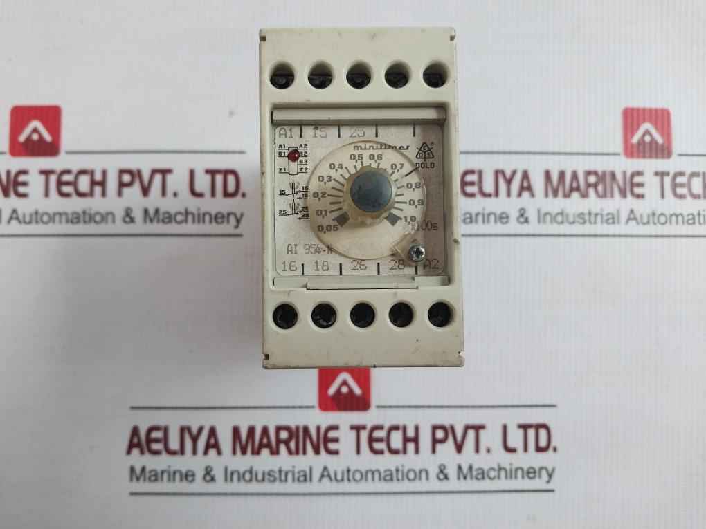 Ai 954N,82/66 Minitimer Time Delay Relay Dc 24V E.Dold U. Sohne K.G.