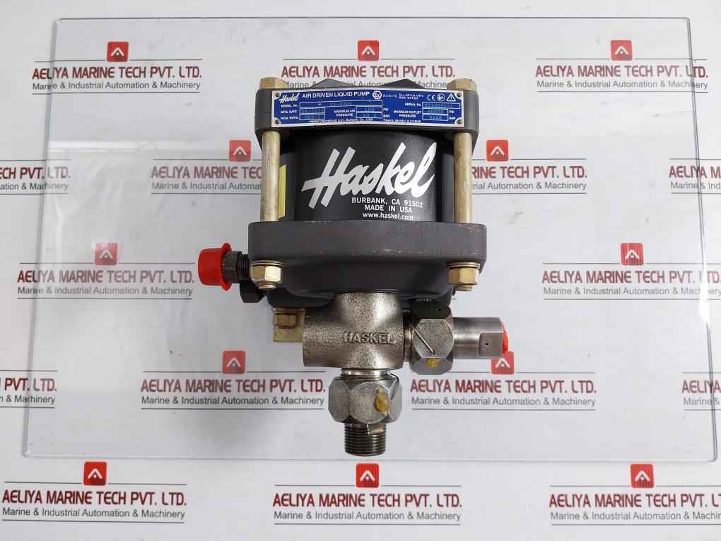 Air Driven Liquid Booster Pump 50000 Psi Hf-b300 Haskel