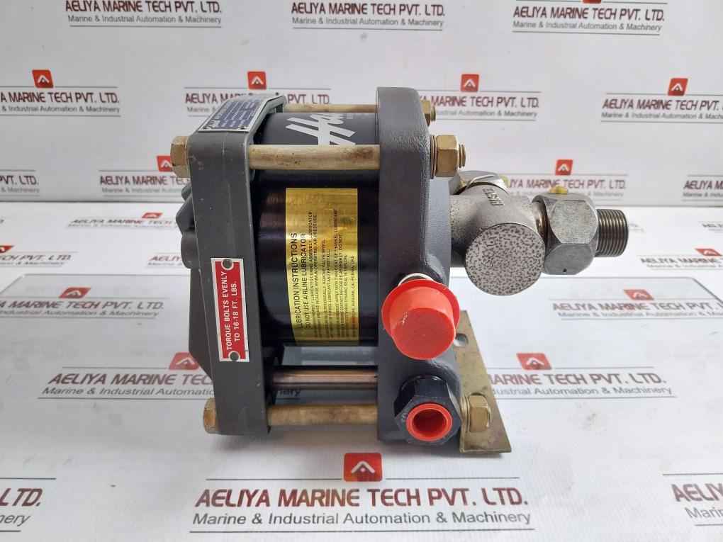 Air Driven Liquid Booster Pump 50000 Psi Hf-b300 Haskel