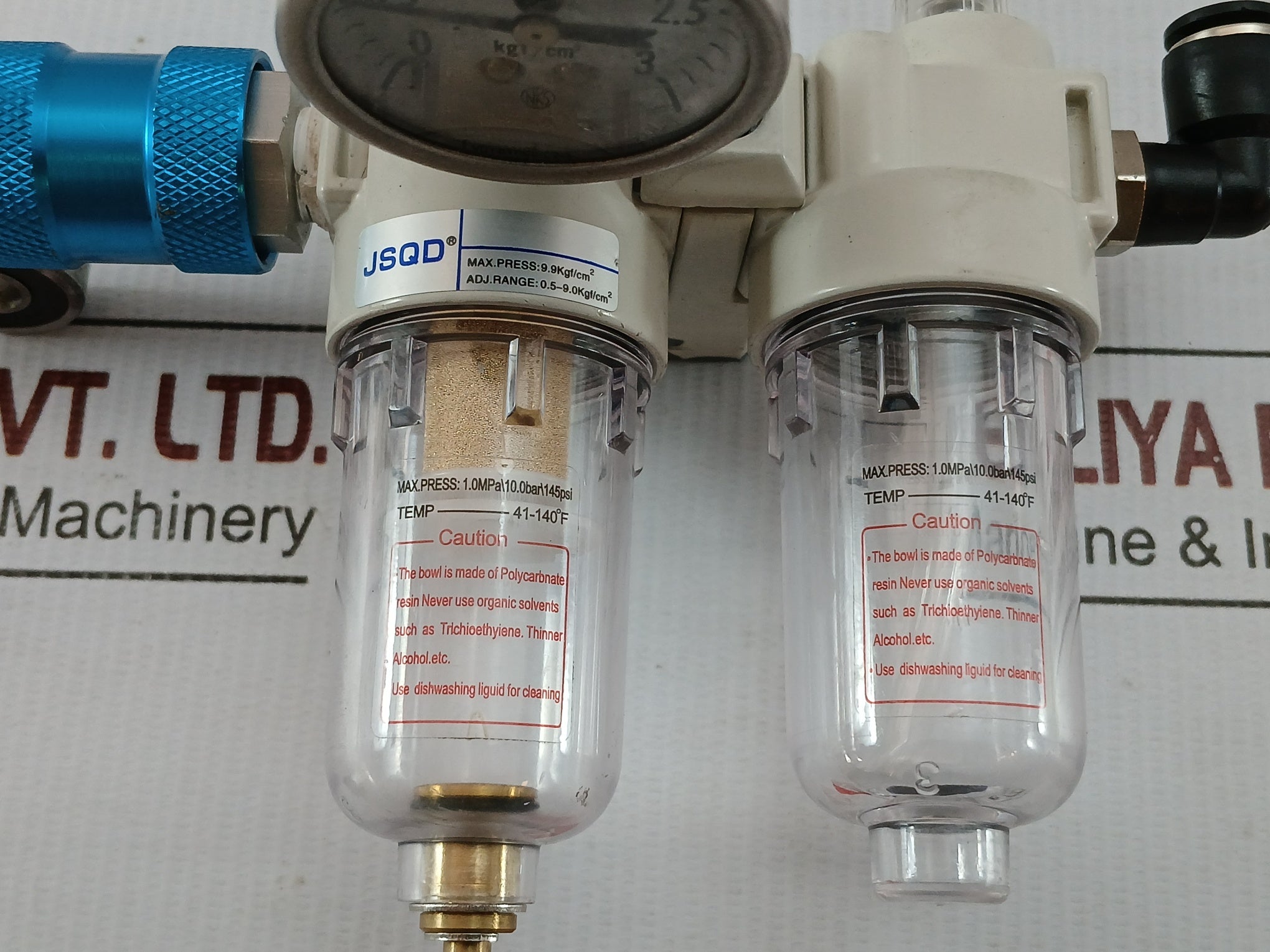 Air Filter Regulator 1.0Mpa\10.0Bar\145Psi Jsqd
