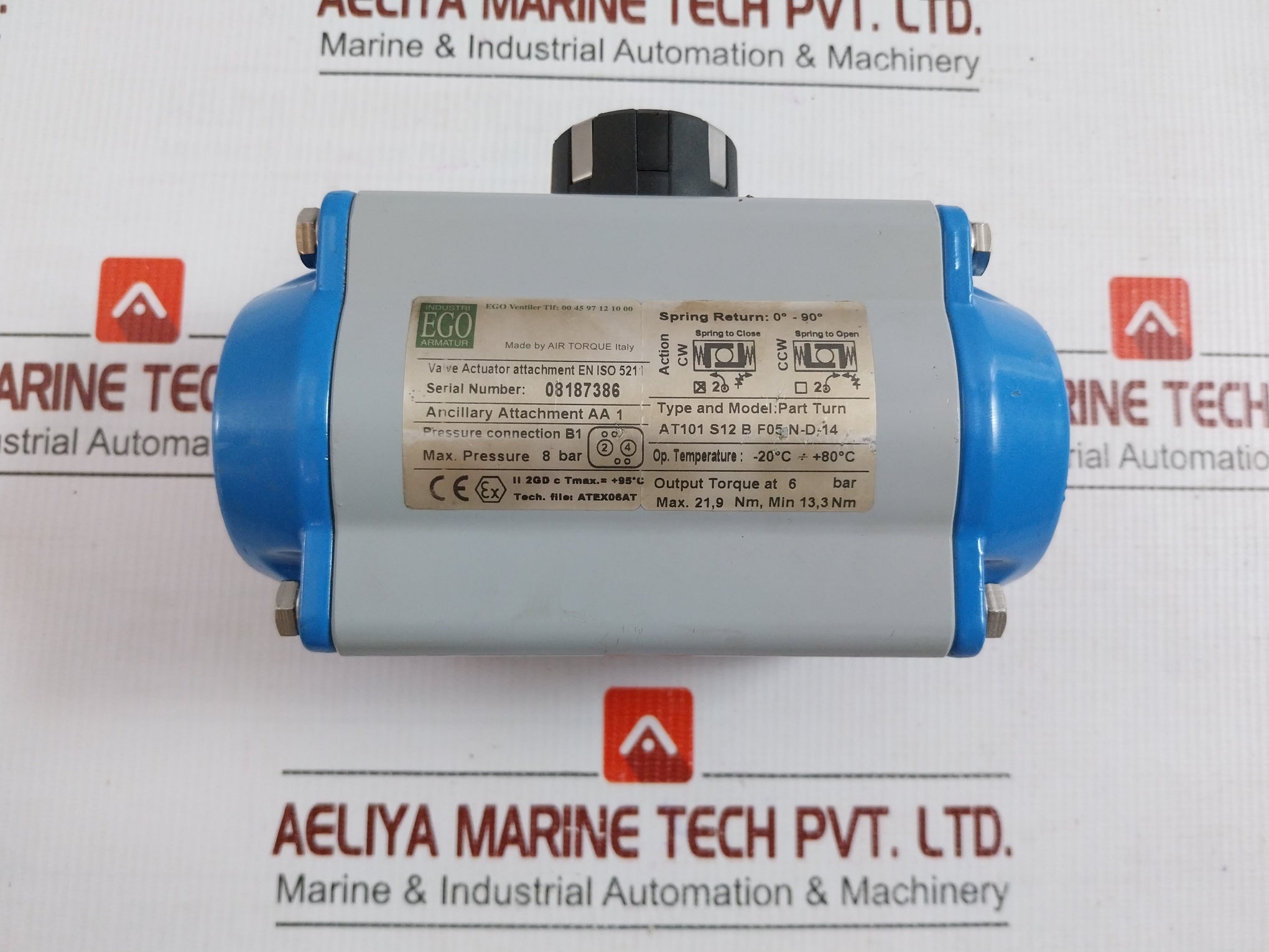 Air Torque At101 S12 B F05 N-d-14 Valve Actuator
