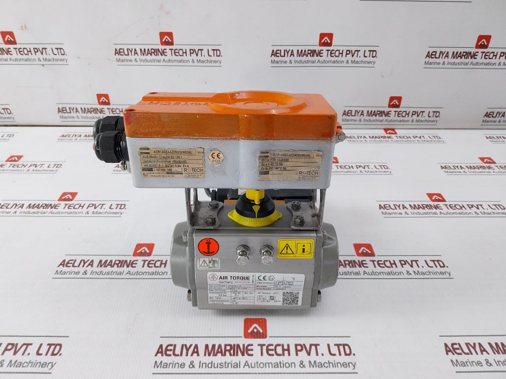 Air Torque Dr00030U Al Pneumatic Actuator 8 Bar 32.2 Nm 360 Ma